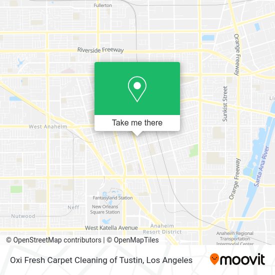 Mapa de Oxi Fresh Carpet Cleaning of Tustin