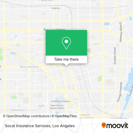 Mapa de Socal Insurance Services