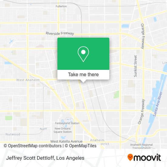 Jeffrey Scott Dettloff map