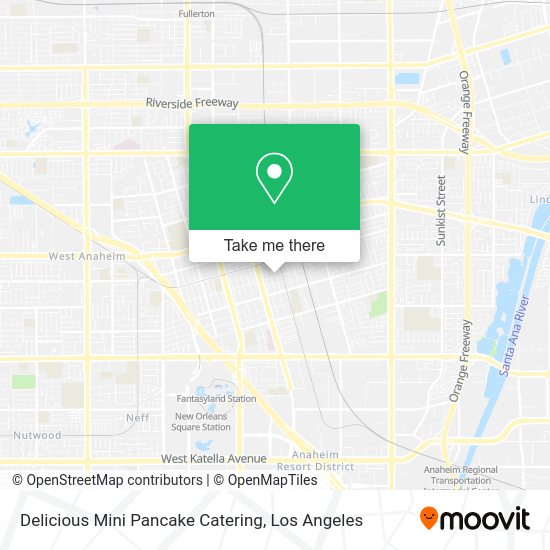Mapa de Delicious Mini Pancake Catering