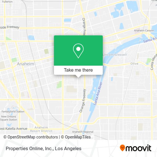 Properties Online, Inc. map
