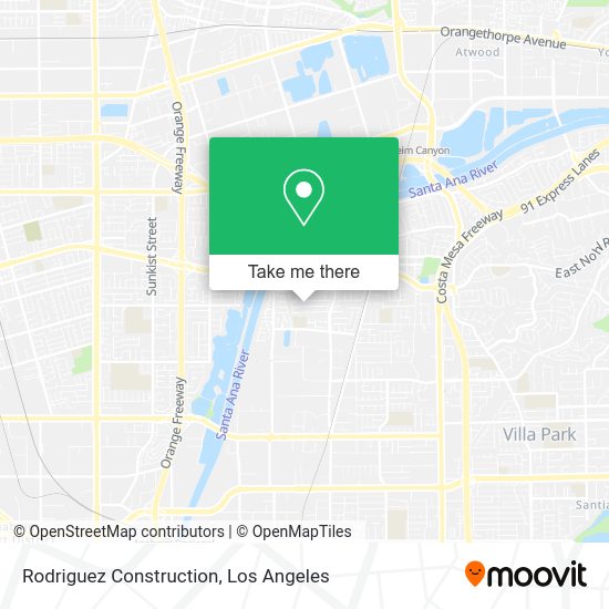 Mapa de Rodriguez Construction