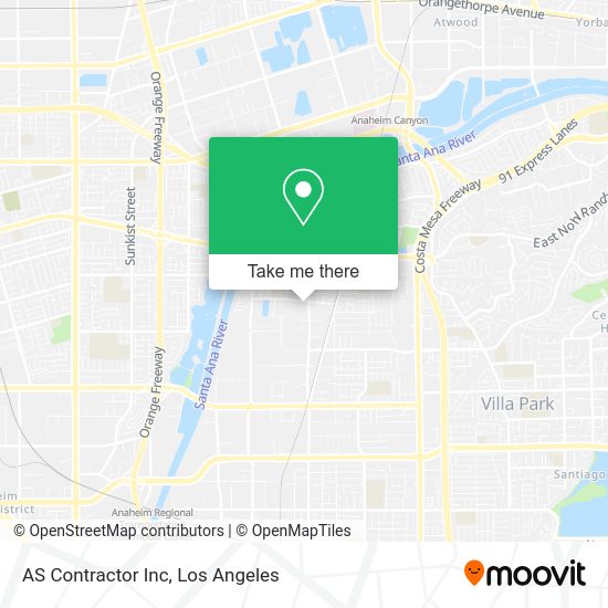 AS Contractor Inc map