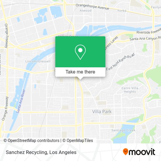 Mapa de Sanchez Recycling