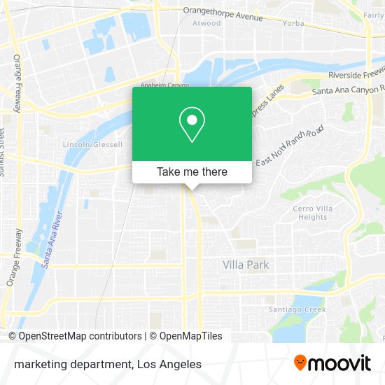 marketing department map