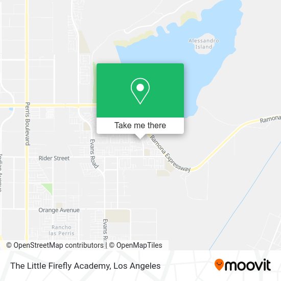 The Little Firefly Academy map