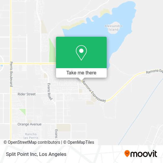 Mapa de Split Point Inc