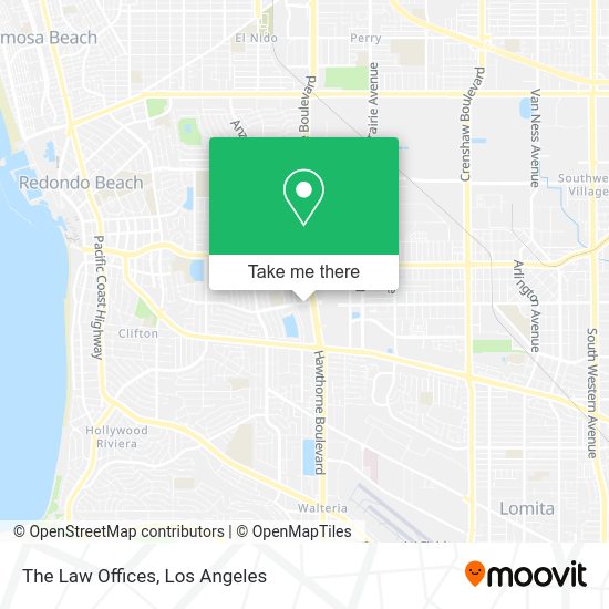 The Law Offices map
