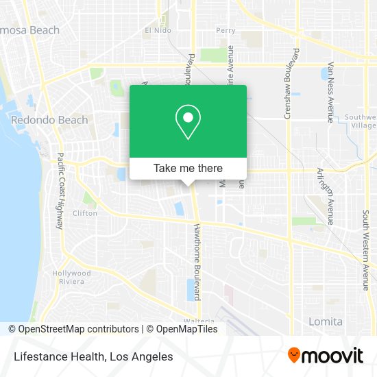 Lifestance Health map