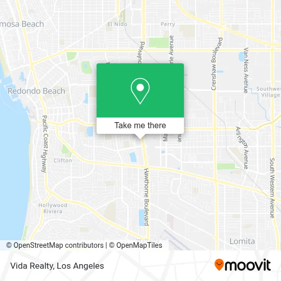 Vida Realty map