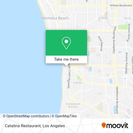Catalina Restaurant map