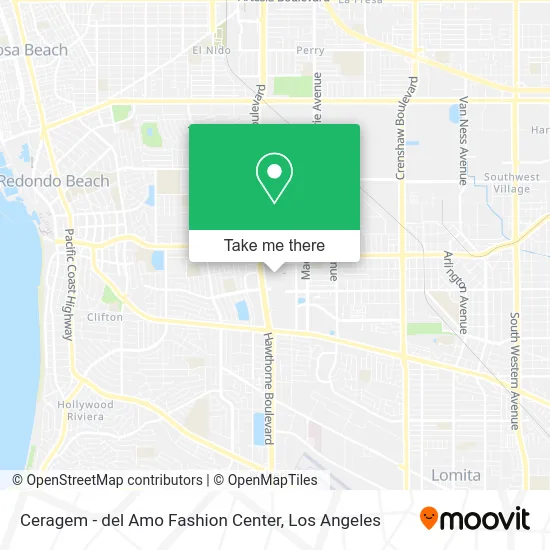 Ceragem - del Amo Fashion Center map