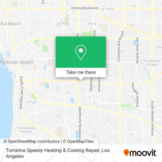 Mapa de Torrance Speedy Heating & Cooling Repair