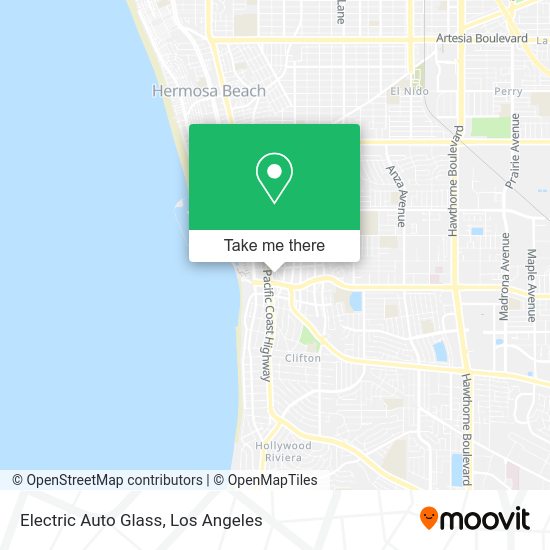 Electric Auto Glass map