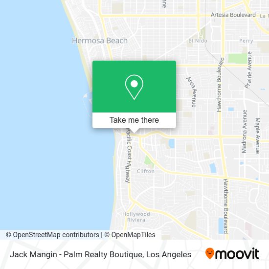 Mapa de Jack Mangin - Palm Realty Boutique