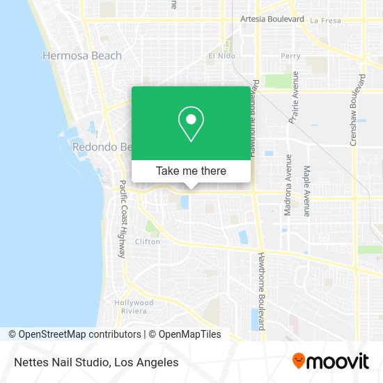 Mapa de Nettes Nail Studio