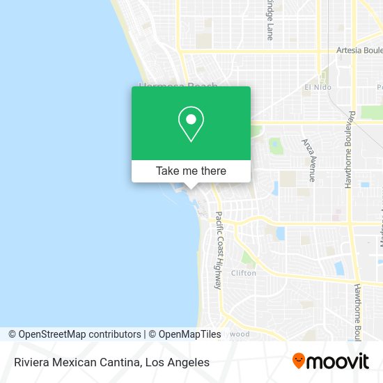 Riviera Mexican Cantina map