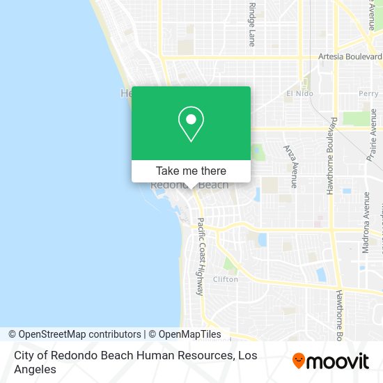 Mapa de City of Redondo Beach Human Resources