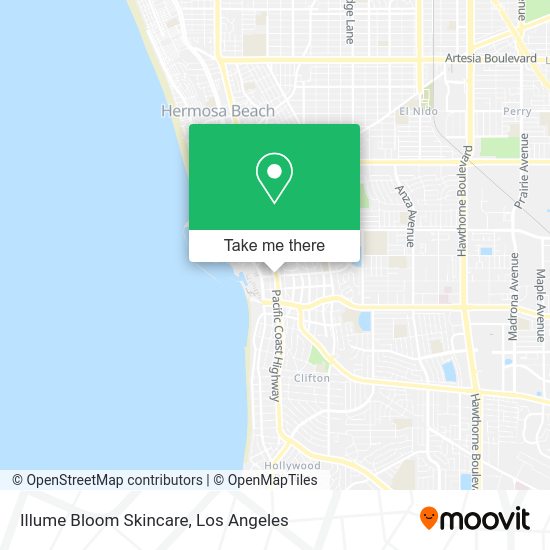 Illume Bloom Skincare map