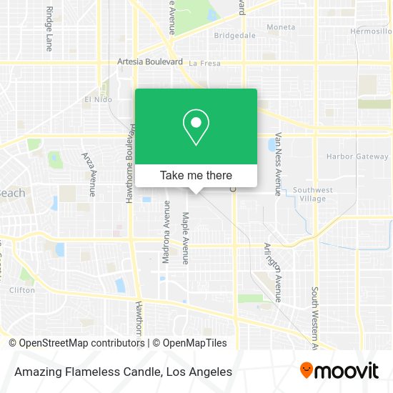 Amazing Flameless Candle map