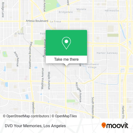 DVD Your Memories map
