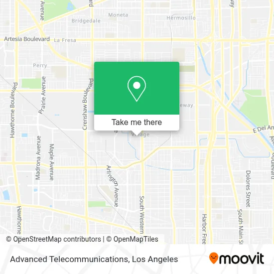 Advanced Telecommunications map
