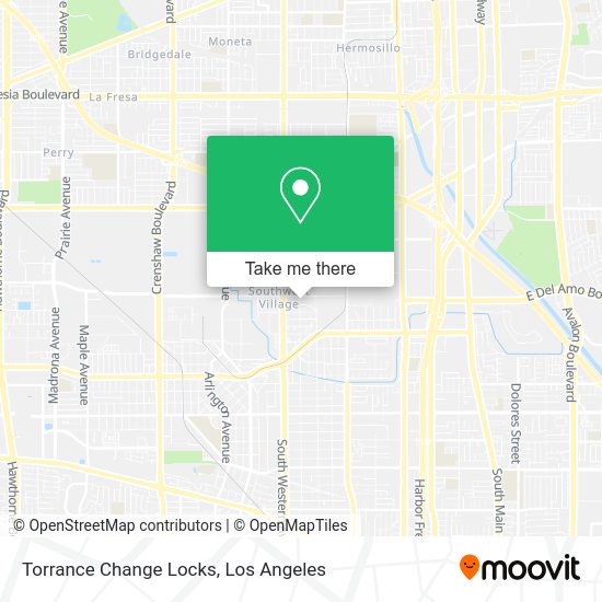 Mapa de Torrance Change Locks