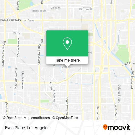 Eves Place map