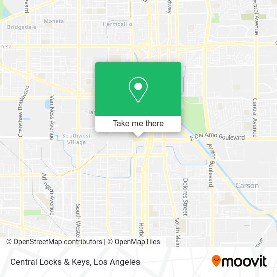 Mapa de Central Locks & Keys