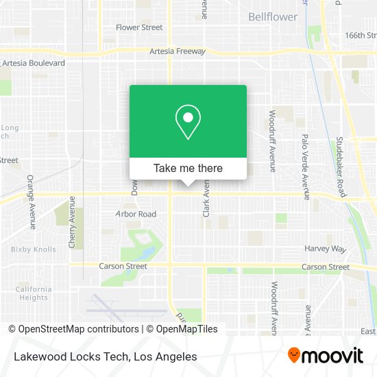 Mapa de Lakewood Locks Tech