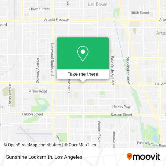 Sunshine Locksmith map