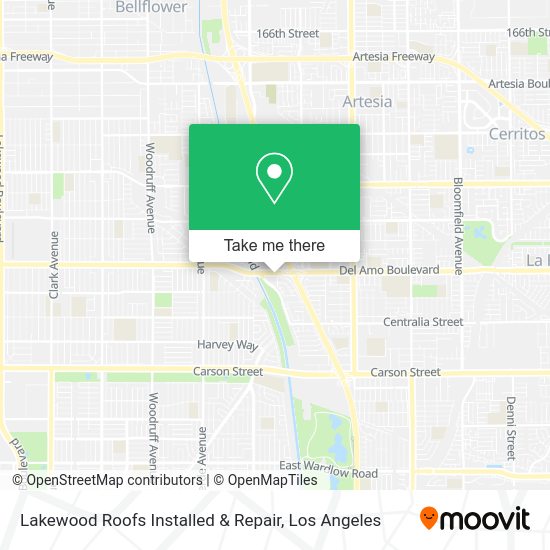 Lakewood Roofs Installed & Repair map