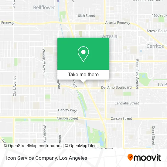 Icon Service Company map
