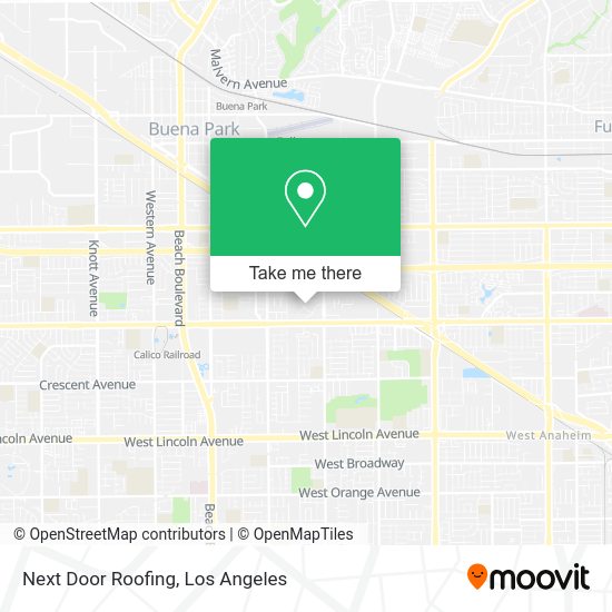 Next Door Roofing map