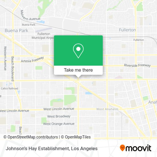 Mapa de Johnson's Hay Establishment