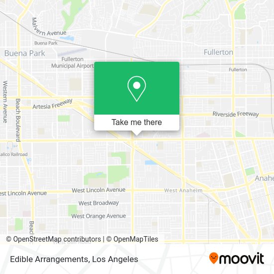 Edible Arrangements map