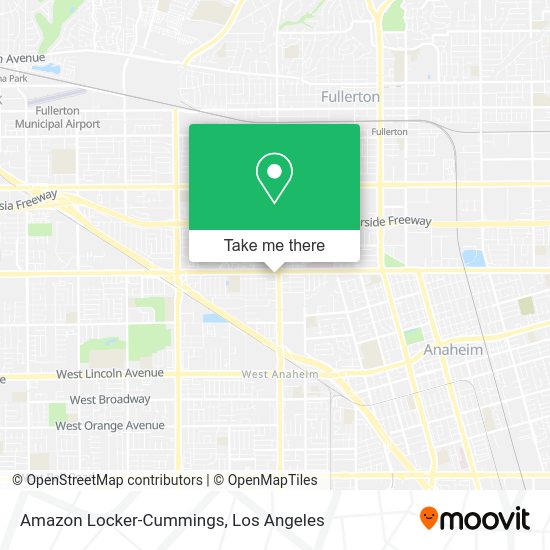 Amazon Locker-Cummings map