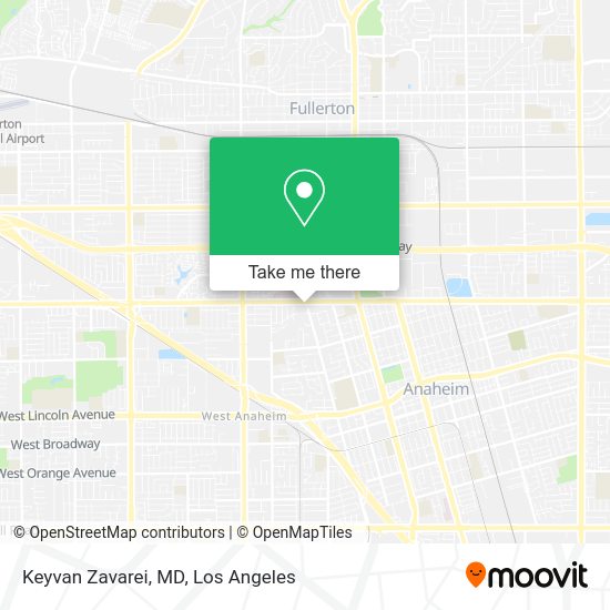 Mapa de Keyvan Zavarei, MD