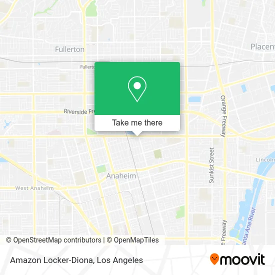 Amazon Locker-Diona map