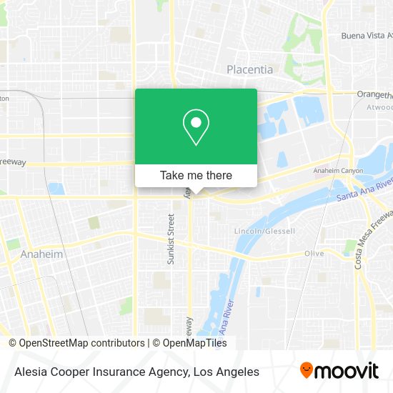 Alesia Cooper Insurance Agency map