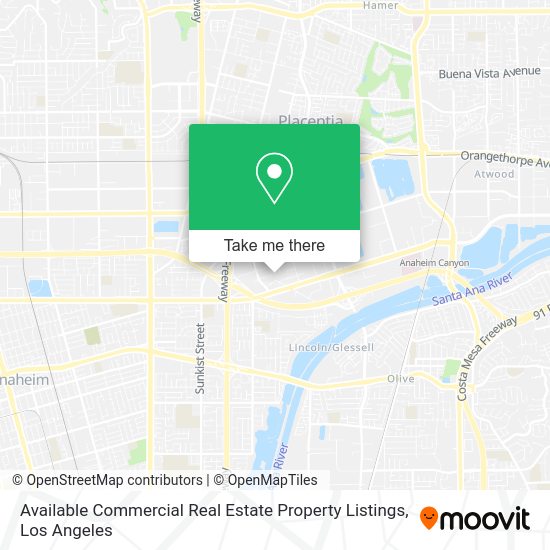 Available Commercial Real Estate Property Listings map