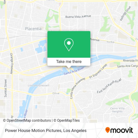 Mapa de Power House Motion Pictures