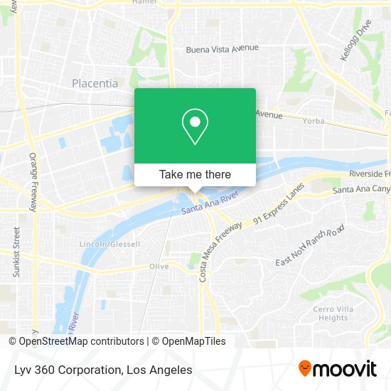 Mapa de Lyv 360 Corporation