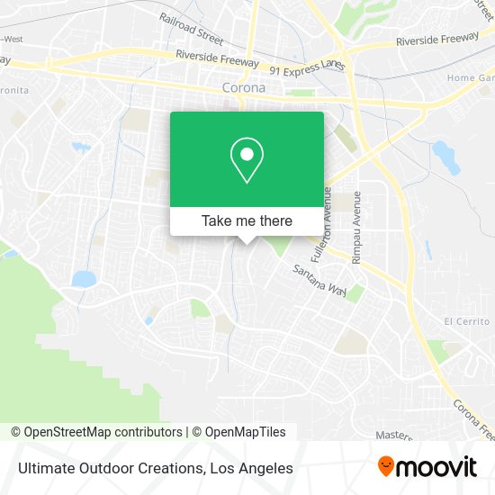 Ultimate Outdoor Creations map