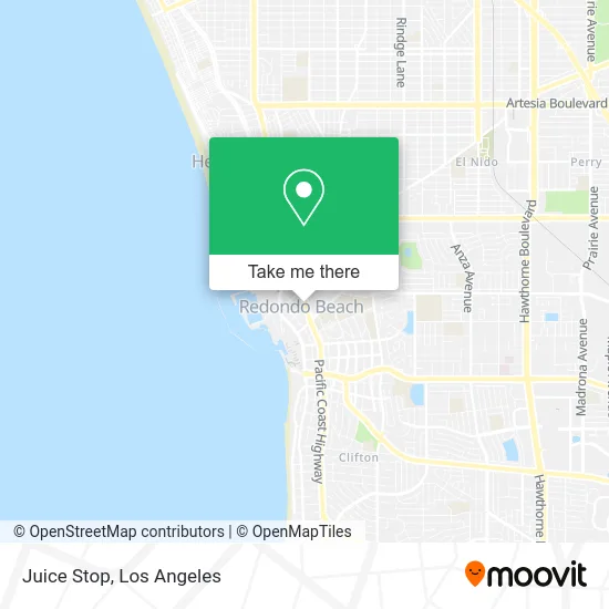Juice Stop map