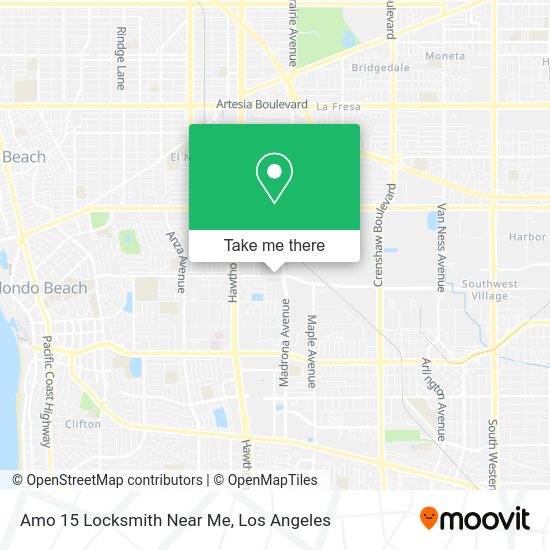 Mapa de Amo 15 Locksmith Near Me