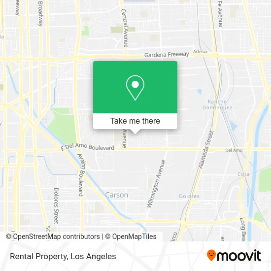 Rental Property map