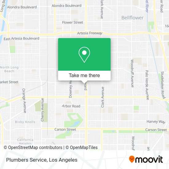 Mapa de Plumbers Service