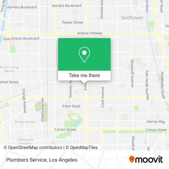 Plumbers Service map
