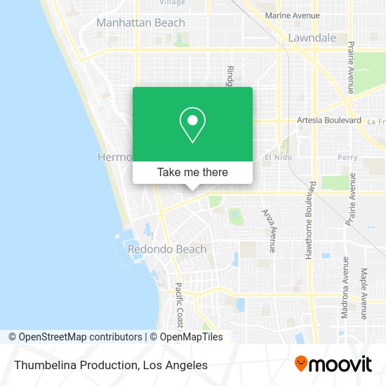 Mapa de Thumbelina Production